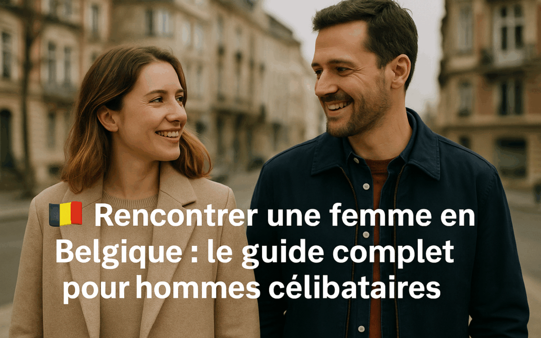 🇧🇪 Rencontrer une femme en Belgique : le guide complet pour hommes célibataires